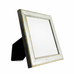 Silver/Brown Country Photo Frame