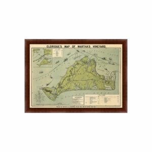 Martha's Vineyard, MA - Nautical Chart 1913