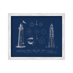 Minot Ledge Light House, MA 1855 Architectural Drawings