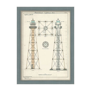 Marblehead Light Tower, MA - Drawing