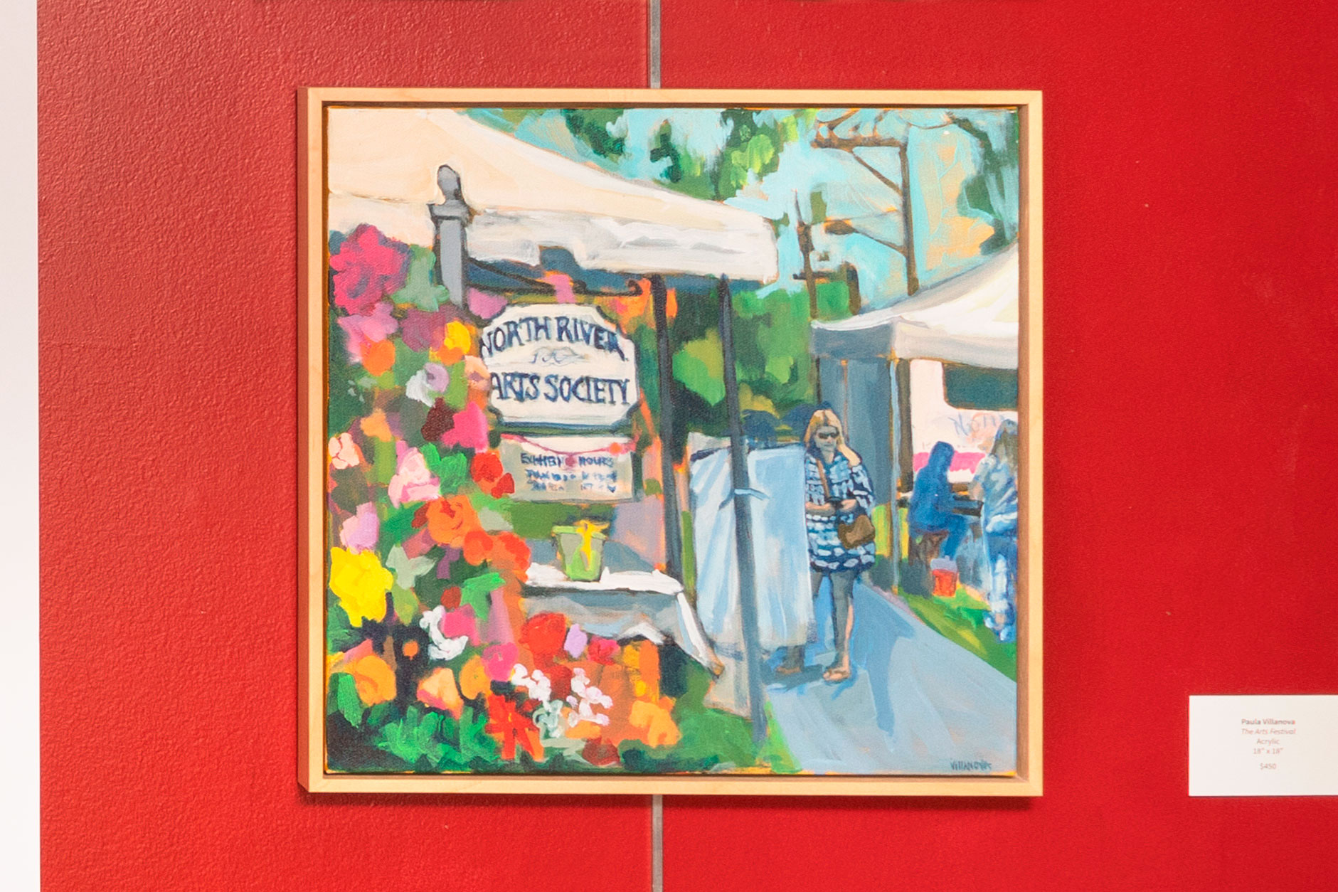 Painting by Paula V. used for 2023 NRAS Poster.