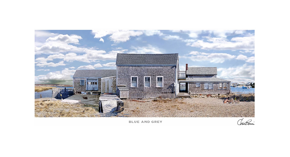 Chris Lewis - Blue and Grey