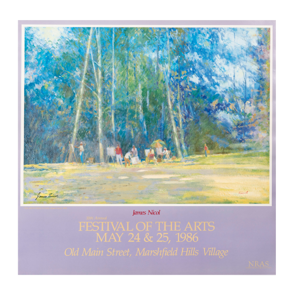 NRAS Festival Poster 1986 - James Nichol - Image 2