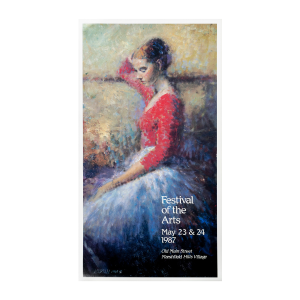 NRAS Festival Poster 1987 - Clement Micarelli Unframed