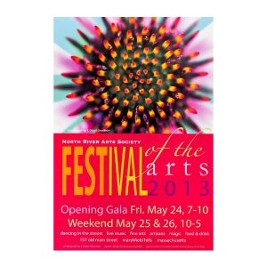 NRAS Festival Poster 2013 - J. Guyer Goodnow Unframed