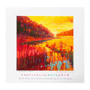 NRAS Festival Poster 2018 - Ed Chesnovitch Unframed